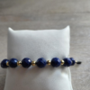 Bransoletka „Królewska Głębia” – Lapis Lazuli AAA Bransoletka „Królewska Głębia” – Lapis Lazuli AAA – zdjęcie 4