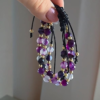 Bransoletka „Violet Enchanté” – Fioletowy Agat AAA Bransoletka „Violet Enchanté” – Fioletowy Agat AAA – zdjęcie 3