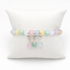Bransoletka handmade z kolorowego selenitu Bransoletka handmade z kolorowego selenitu – zdjęcie 4
